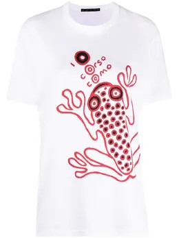 10 CORSO COMO: Футболка с принтом 