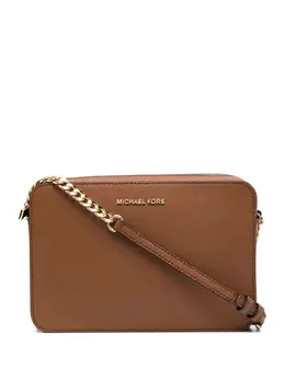 Michael Michael Kors: Коричневая сумка через плечо 
