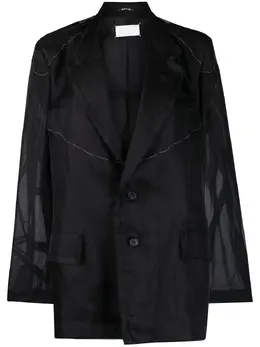 Maison Margiela: Прозрачная куртка 