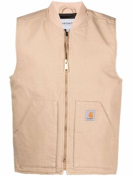 Carhartt WIP: Бежевый жилет 