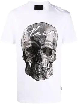 Philipp Plein: Футболка  Skull с принтом