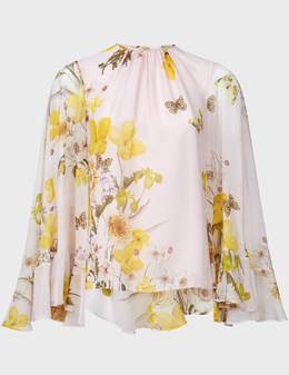GIAMBATTISTA VALLI: Розовая блуза 