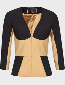 ELISABETTA FRANCHI: Трикотажный жакет 