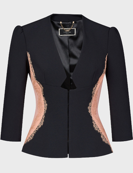 ELISABETTA FRANCHI: Трикотажный жакет 