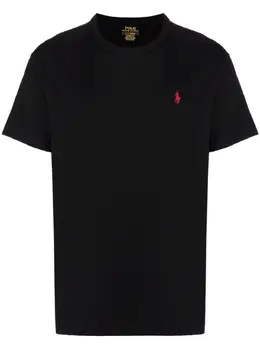 Polo Ralph Lauren: Чёрная футболка 