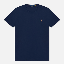 Polo Ralph Lauren: Синяя футболка 