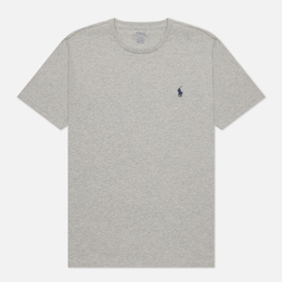 Polo Ralph Lauren: Серая футболка 