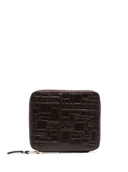 Comme Des Garçons Wallet: Коричневый кошелёк 