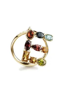 Dolce & Gabbana: Кольцо  Rainbow Alphabet