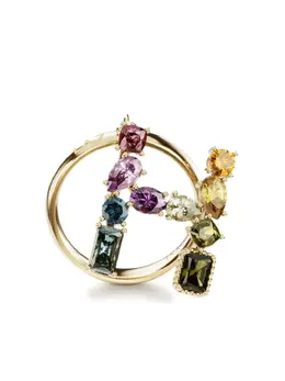 Dolce & Gabbana: Кольцо  Rainbow Alphabet