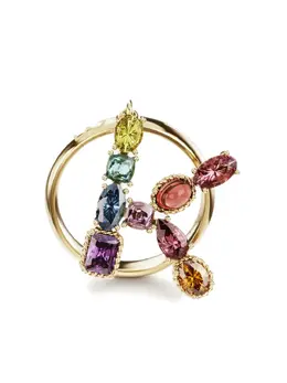 Dolce & Gabbana: Кольцо  Rainbow Alphabet