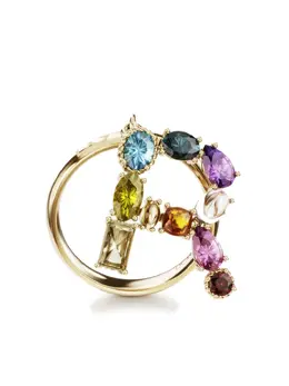 Dolce & Gabbana: Кольцо  Rainbow Alphabet