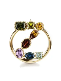 Dolce & Gabbana: Кольцо  Rainbow Alphabet