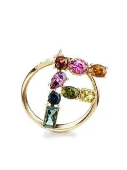 Dolce & Gabbana: Кольцо  Rainbow Alphabet
