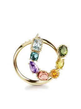 Dolce & Gabbana: Кольцо  Rainbow Alphabet