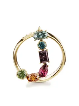 Dolce & Gabbana: Кольцо  Rainbow Alphabet