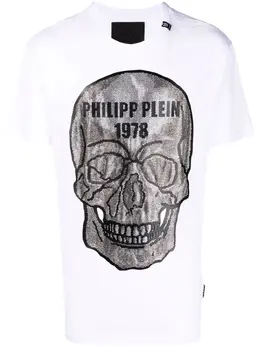 Philipp Plein: Футболка  Crystal со стразами