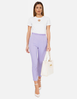 ELISABETTA FRANCHI: Фіолетові брюки 
