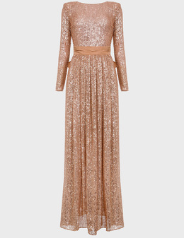 ELISABETTA FRANCHI: Золотое платье 