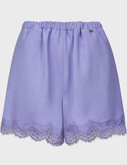 ELISABETTA FRANCHI: Фиолетовые шорты 