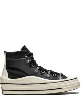 Converse: Чёрные кроссовки  Kim Jones