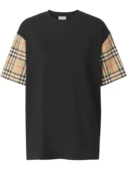 Burberry: Винтажная футболка  Vintage Check