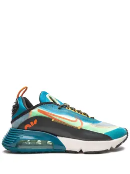 Nike: Зелёные кроссовки  Air Max 2090