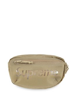 Supreme: Бежевая сумка 