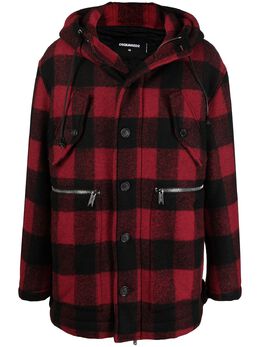 Dsquared2: Однобортное пальто 