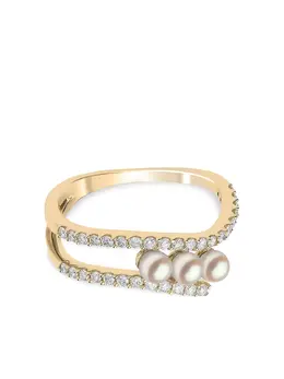 Yoko London: Кольцо  Sleek Akoya