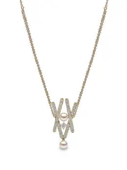 Yoko London: Подвеска  Sleek Akoya