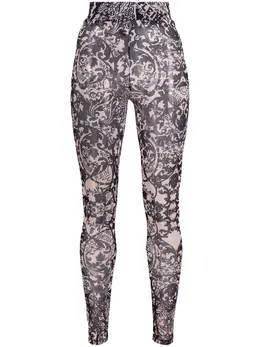 Philipp Plein: Легинсы  New Baroque из фатина