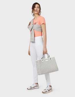 EMPORIO ARMANI: Оранжевая футболка 