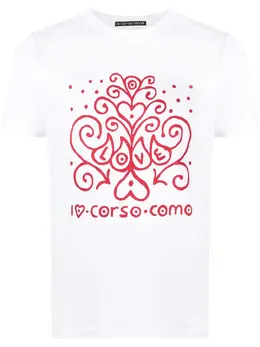 10 CORSO COMO: Футболка с принтом 