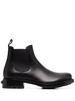 Valentino Garavani: Чёрные ботинки 