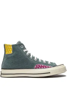 Converse: Зелёные кроссовки  Chuck 70