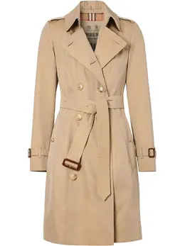 Burberry: Хлопковый плащ  Chelsea Heritage