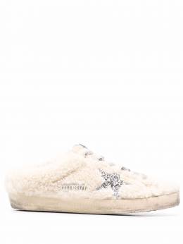 Golden Goose: Белые кроссовки  Super Star