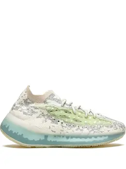 adidas YEEZY: Голубые кроссовки 