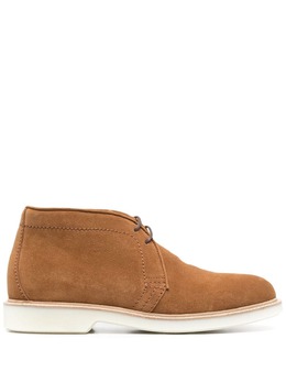 Brunello Cucinelli: Коричневые ботинки 