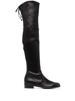 Stuart Weitzman: Чёрные сапоги  Lowland