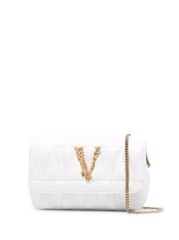 Versace: Белая сумка  Virtus