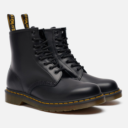 Dr. Martens: Чёрные ботинки  1460 Smooth