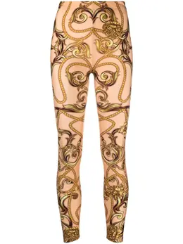 Philipp Plein: Легинсы  New Baroque с принтом