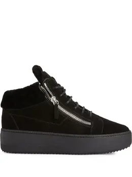 Giuseppe Zanotti: Чёрные кроссовки  Kriss