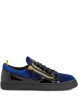 Giuseppe Zanotti: Чёрные кроссовки  Frankie
