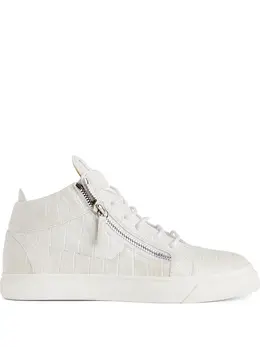 Giuseppe Zanotti: Белые кроссовки  Kriss