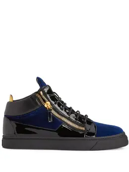 Giuseppe Zanotti: Голубые кроссовки  Kriss