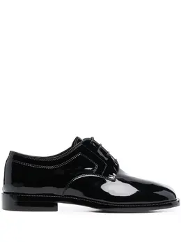 Maison Margiela: Чёрные лоферы  Tabi