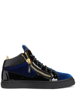 Giuseppe Zanotti: Голубые кроссовки  Kriss